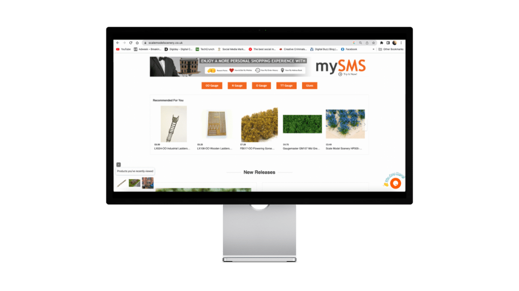 A more personalised shopping experience created with Shopbox’s grid builder that automatically adapts to every site visitor 